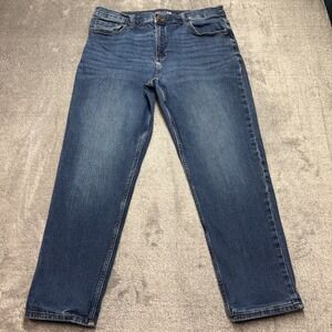Sonoma Goods For Life Mens Straight Leg Jeans Blue Medium Wash 36x28 (Tag 38x34)